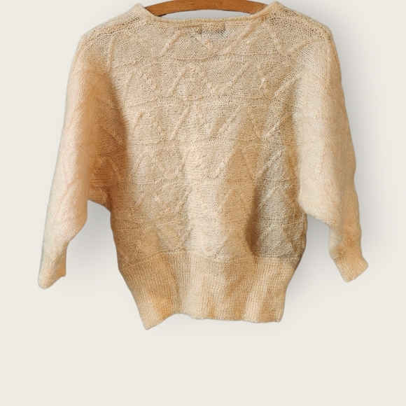 Vintage Jeanne Pierre Mohair Blend Sweater Sz M - Picture 3 of 5